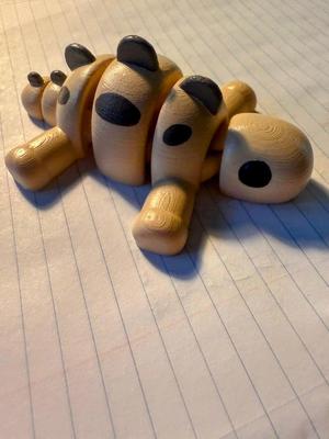 Steggi the Flexi Stegosaurus (No supports)