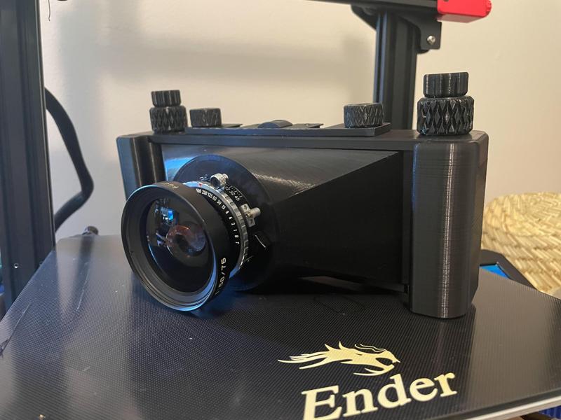 Open 6X17 V6 separated STLs for Fujinon SWD 75mm f5.6