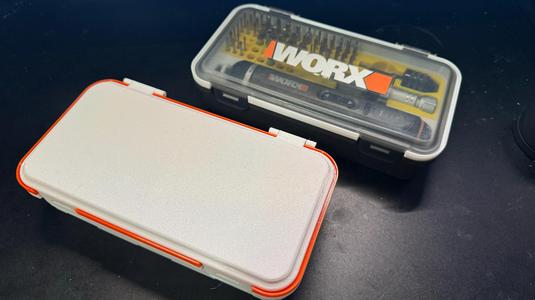 Toolbox for WORX WX242 screwdriver and WX106