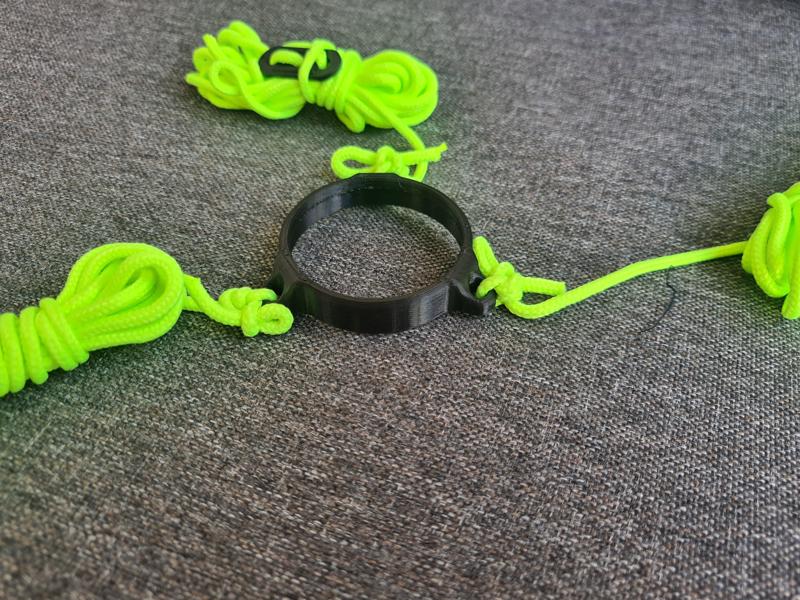 Spiderbeam 10m guy wire ring