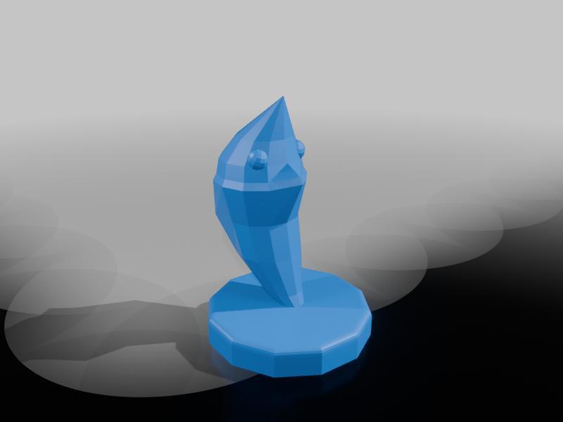 Metapod Low Poly Pokemon Figure 12