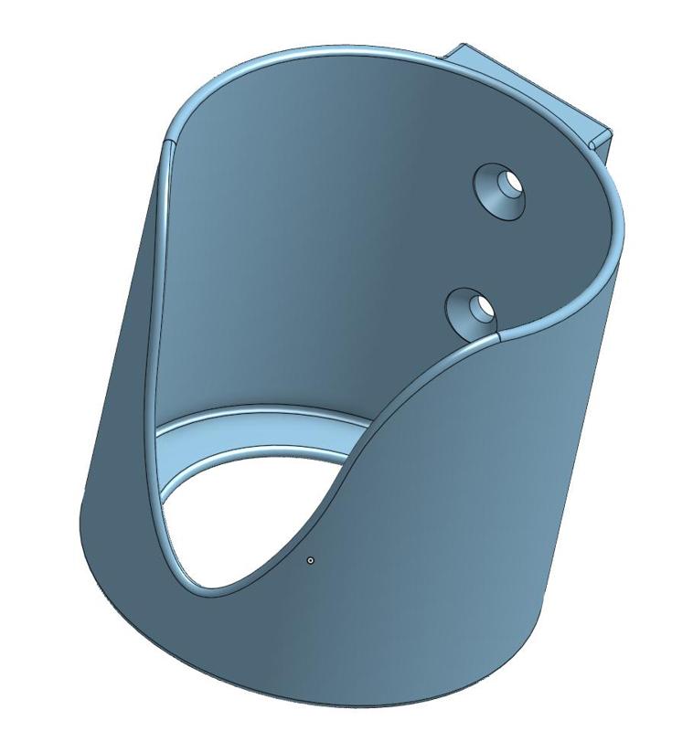 Aerosol Spray Can Holder Mount