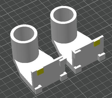 Küchenrollenhalter für Otto Wilde Plattform Türen (G32C,S16,C16,etc.) V2