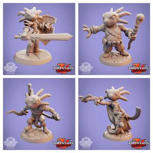 Axolotl Collection (pre-supported included)