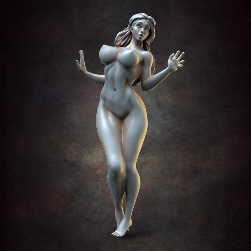 Barmaid B  75mm scale