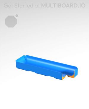 3x1x0.5 - Full Curved Bin - Multibin Insert