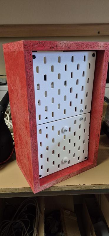 Small network cabinet