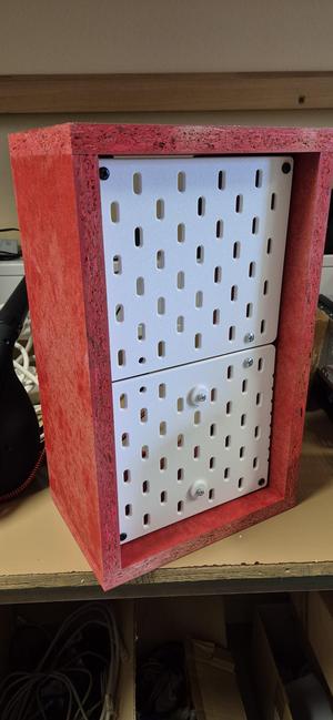 Small network cabinet