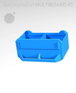 2x1x1-Deep - Linear Divided - Multibin Simple Drawer