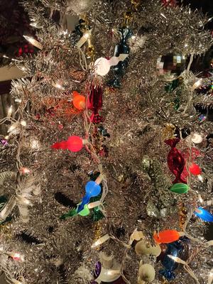 V3 Christmas LED light string shade ornament