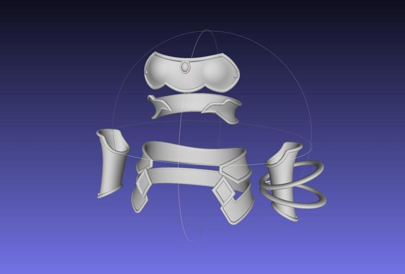 Sword Art Online Alicization Asuna Underworld Armorset