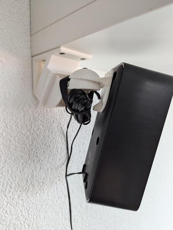 Sony HT-S40R pivoting ceiling rear speaker holders