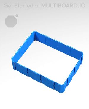 4x3x1 - Full Multipoint Rail - Pop-In Multibin Shell Extension