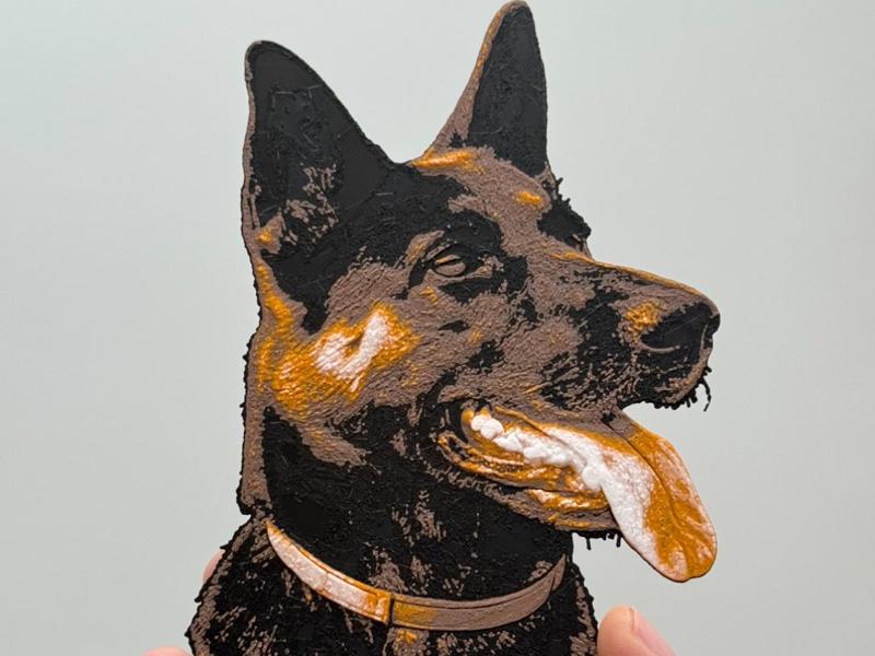 German Shepherd Dog Working Line (HueForge)