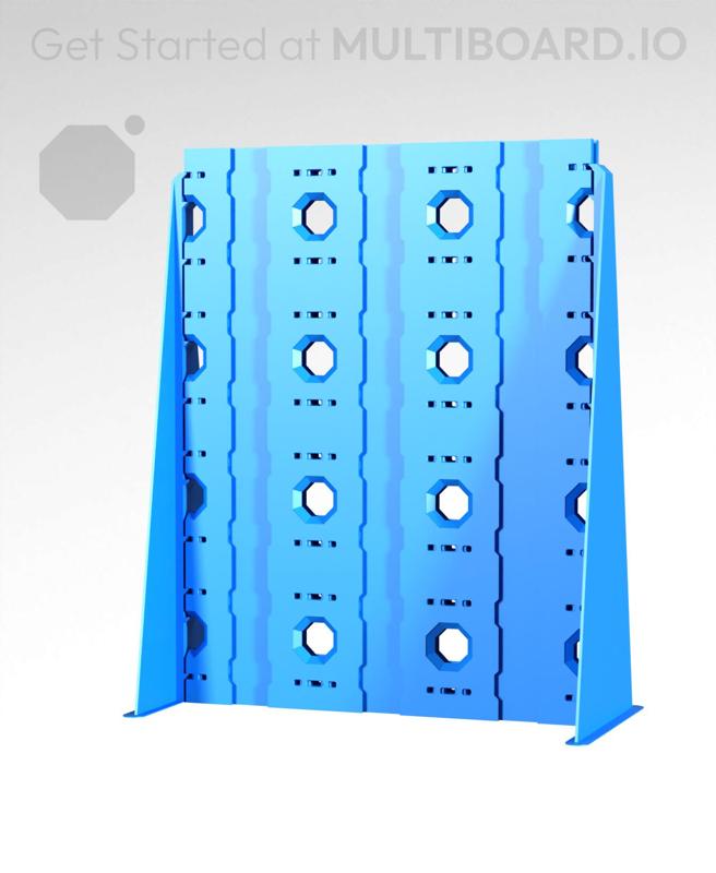 3x4 - 2x Stack - Single-Sided Multipoint Plate