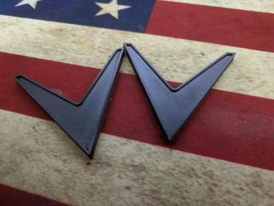 IH Scout V Badge Emblem