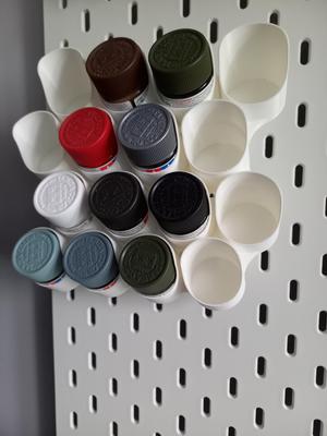 IKEA Skadis Tamiya Paint Holder
