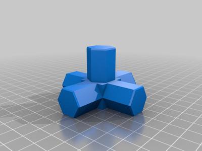 5-way 3/4" PVC pipe connector