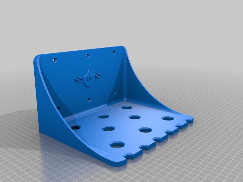 Plannishing hammer tool and die holder