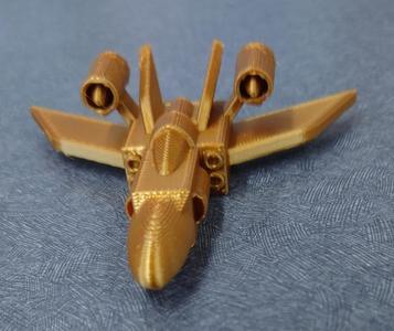 Jet pack / Compact Jet Fighter - TinkerCad Created