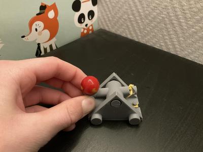 Small Marbleball Catapult Toy