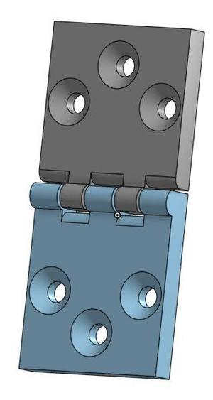 Print-in-Place Hinge