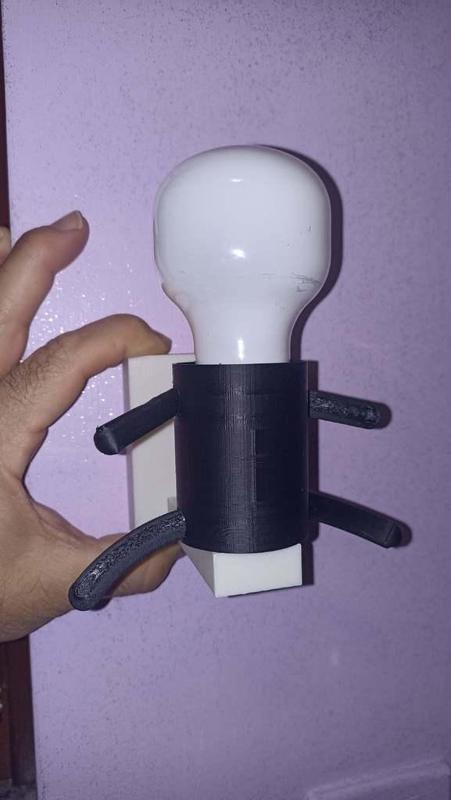 little man lamp holder