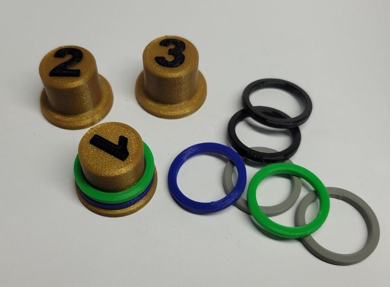 NPC markers / gaming pieces for TTRPG