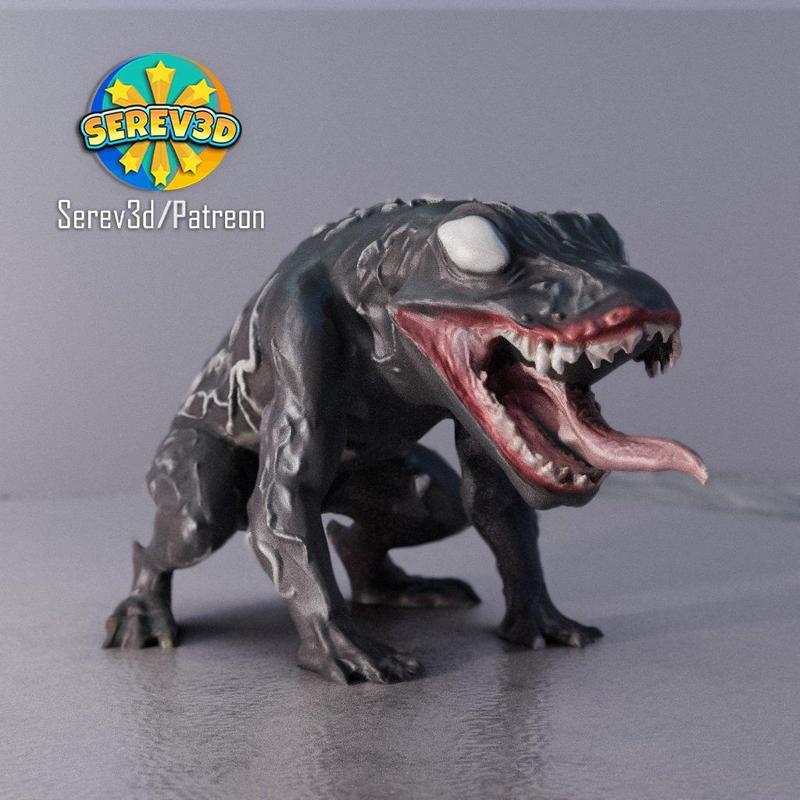 Venom Frog - Venom Movie - Serev3D