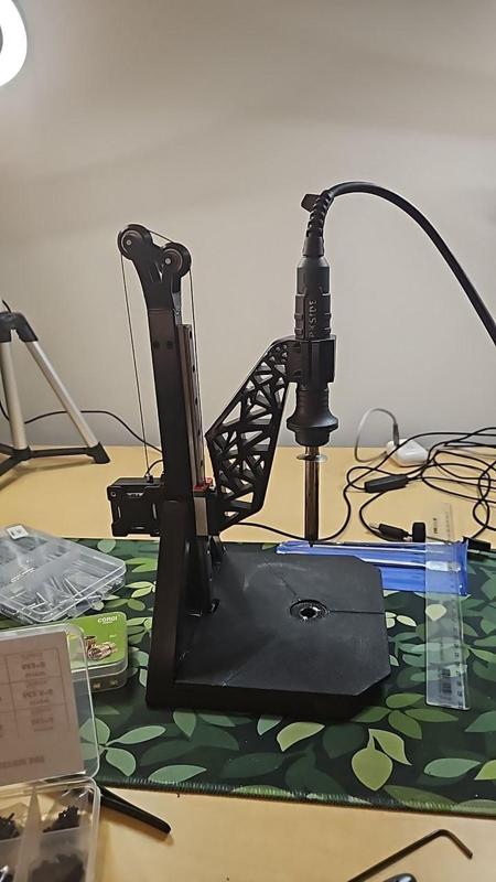 Brass thread soldering machine