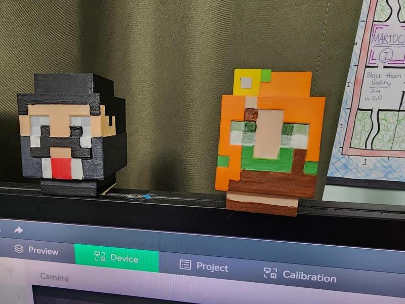 Hermitcraft easter egg's, mumbo and geminitay