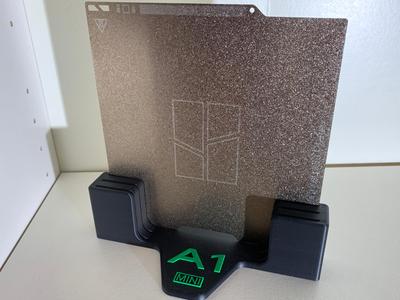 Bambu Lab Build Plate Holder - Labeled A1 Mini