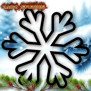 snowflake simple outline.stl