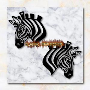 zebra head earring safari jewelry