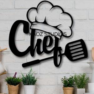 CHEF wall art kitchen wall decor cooking decoration