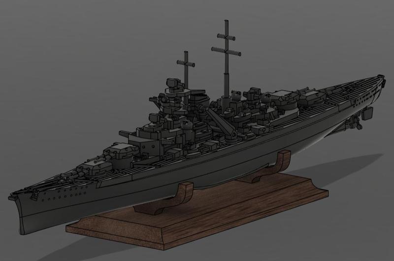 KMS Battleship Bismarck