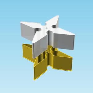 Shuriken 0023, nestable box (v2)