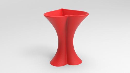 Vase Heart Saint Valentine