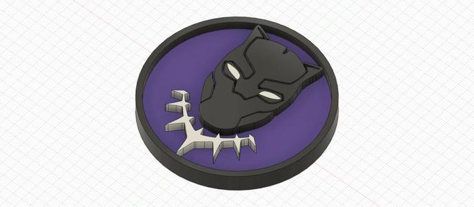 Black Panther Coaster