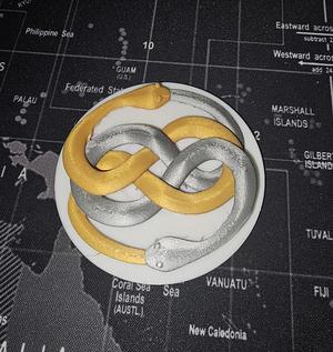 Auryn Remixed as a medallion