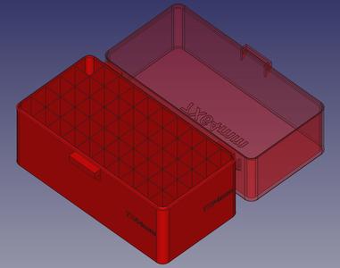 7X64mm, Spring Latch, PIP Hinge Modular Ammo Box
