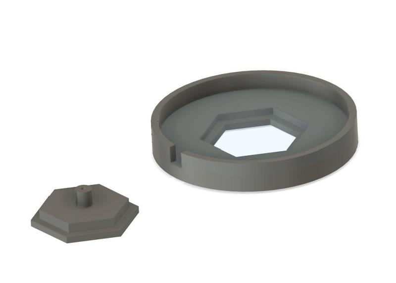 magsafe holder with screw attachment