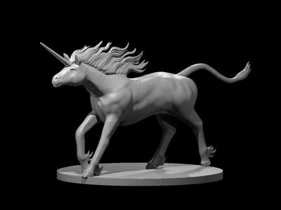 Unicorn Running