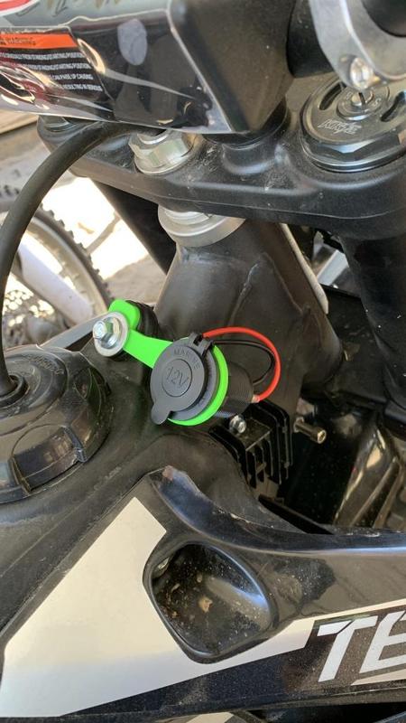 X-Pro Templar X 250cc 12v Cigarette Lighter Socket Holder