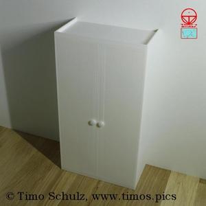 Schrank "Egon der Kantige" (Maßstabsgetreu)