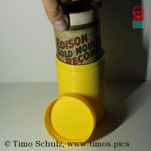 Schutzhülle für eine Phonographenwalze