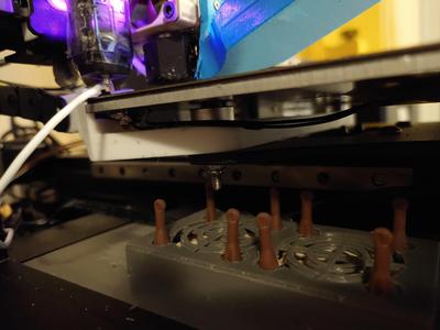 Cable Strain Relief for Ender 3 style printers compatible with drag chains
