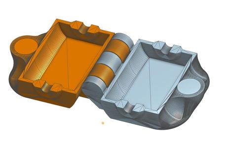 Filament Dust Cleaner Filter  -Enclosed Magnets 6x3