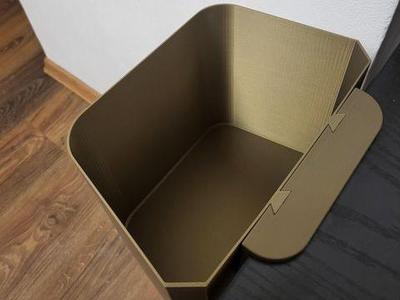 Basket/Garbage clamped to the table
