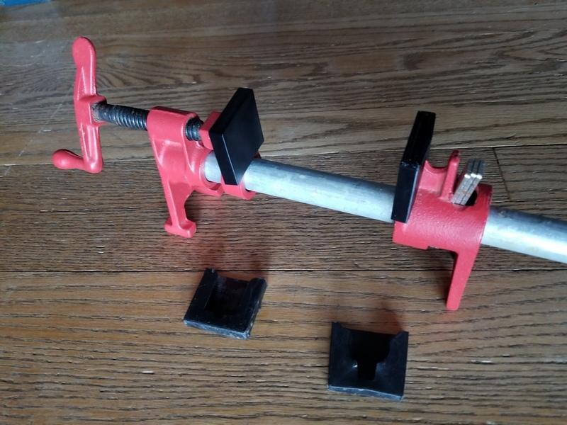 Bessey 3/4 inch H style pipe clamp pads